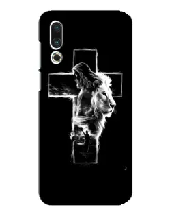 Чехол для Meizu 16s с картинкой «Сияющий крест Jesus»