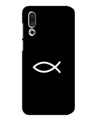 Чехол для Meizu 16s с картинкой «Символ рыбы Jesus» Чехол для Meizu 16s с картинкой «Символ рыбы Jesus»