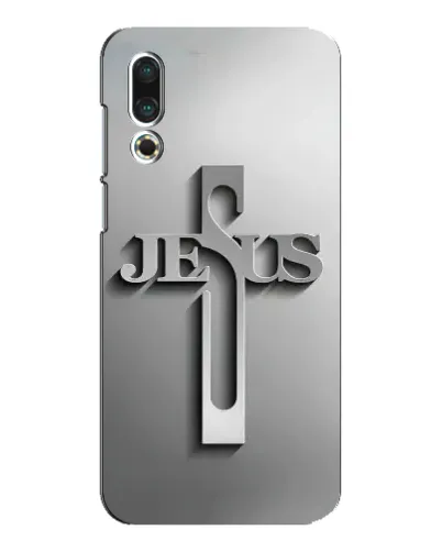 Чехол для Meizu 16s с картинкой «Металлический крест Jesus» Чехол для Meizu 16s с картинкой «Металлический крест Jesus»