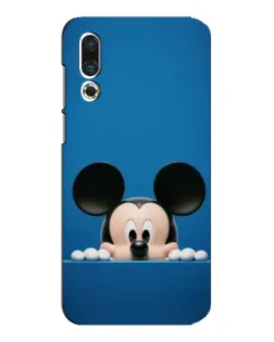 Чехол для Meizu 16s с картинкой «Микки выглядывает»