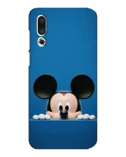 Чехол для Meizu 16s с картинкой «Микки выглядывает» Чехол для Meizu 16s с картинкой «Микки выглядывает»