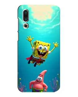 Чехол для Meizu 16s с картинкой «Спанч Боб под водой» Чехол для Meizu 16s с картинкой «Спанч Боб под водой»
