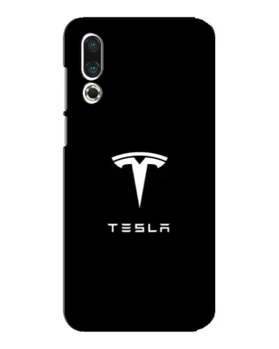 Чехол для Meizu 16s с картинкой «Tesla White Logo» Чехол для Meizu 16s с картинкой «Tesla White Logo»