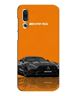 Чехол для Meizu 16s с картинкой «Оранжевый Mercedes AMG»