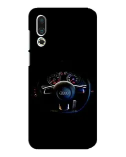 Чехол для Meizu 16s с картинкой «Салон Audi — руль»