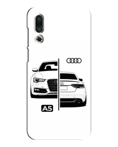Чехол для Meizu 16s с картинкой «Audi — контрастный дизайн» Чехол для Meizu 16s с картинкой «Audi — контрастный дизайн»