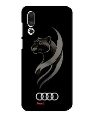 Чехол для Meizu 16s с картинкой «Графика — пантера и Audi» Чехол для Meizu 16s с картинкой «Графика — пантера и Audi»