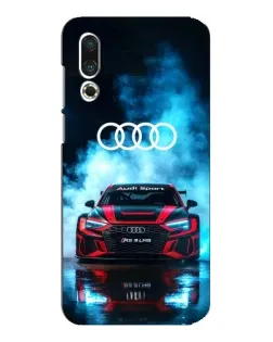 Чехол для Meizu 16s с картинкой «Audi Sport — неон»