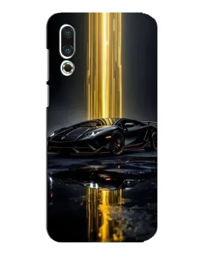 Чехол для Meizu 16s с картинкой «Ночной Lamborghini драйв» Чехол для Meizu 16s с картинкой «Ночной Lamborghini драйв»