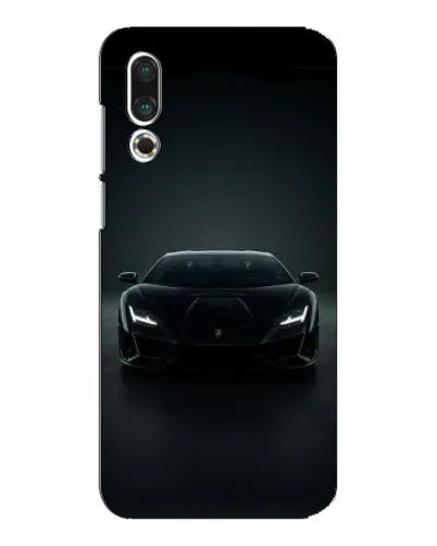 Чехол для Meizu 16s с картинкой «Черный Lamborghini Aventador» Чехол для Meizu 16s с картинкой «Черный Lamborghini Aventador»