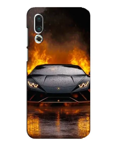 Чехол для Meizu 16s с картинкой «Lamborghini в огне» Чехол для Meizu 16s с картинкой «Lamborghini в огне»