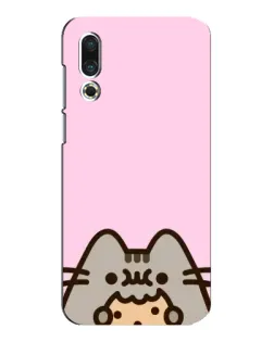 Чохол для Meizu 16s з картинкою «Pusheen та печиво»