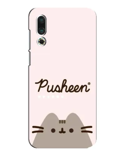Чехол для Meizu 16s с картинкой «Pusheen логотип» Чехол для Meizu 16s с картинкой «Pusheen логотип»