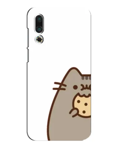 Чехол для Meizu 16s с картинкой «Пушин с печеньем» Чехол для Meizu 16s с картинкой «Пушин с печеньем»