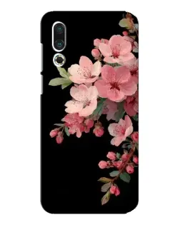 Чехол для Meizu 16s с картинкой «Розовая ветка сакуры»