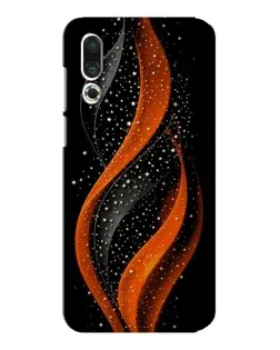 Чехол для Meizu 16s с картинкой «Огненная звездная волна»