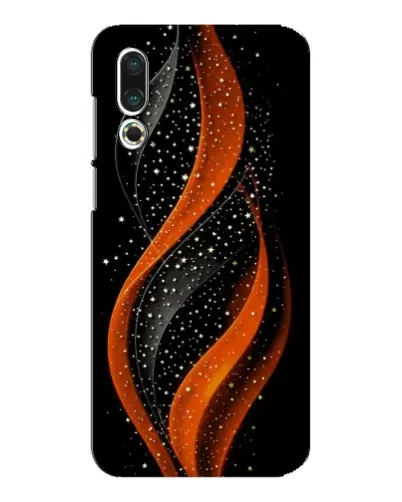 Чехол для Meizu 16s с картинкой «Огненная звездная волна»
