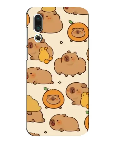 Чехол для Meizu 16s с картинкой «Капибары с апельсинами» Чехол для Meizu 16s с картинкой «Капибары с апельсинами»