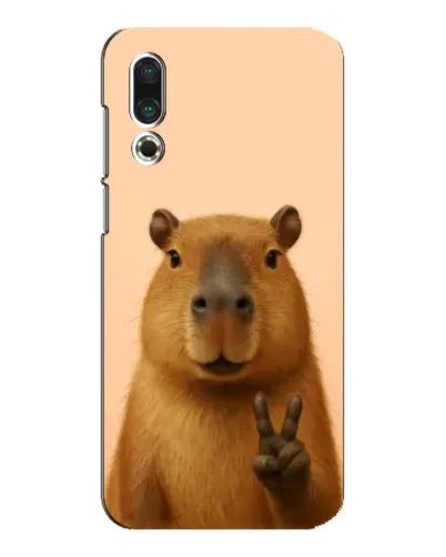 Чехол для Meizu 16s с картинкой «Капибара виктория» Чехол для Meizu 16s с картинкой «Капибара виктория»