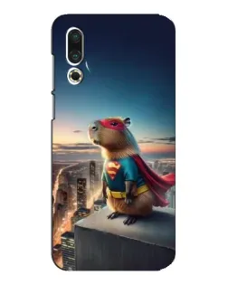 Чехол для Meizu 16s с картинкой «Капи-мен супергерой»