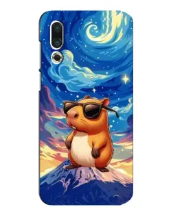 Чехол для Meizu 16s с картинкой «Капибара Ван Гога»