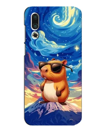 Чехол для Meizu 16s с картинкой «Капибара Ван Гога» Чехол для Meizu 16s с картинкой «Капибара Ван Гога»