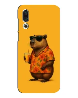 Чехол для Meizu 16s с картинкой «Капибара на отдыхе»