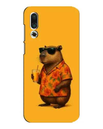 Чехол для Meizu 16s с картинкой «Капибара на отдыхе» Чехол для Meizu 16s с картинкой «Капибара на отдыхе»