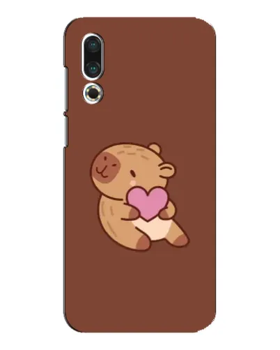 Чехол для Meizu 16s с картинкой «Капибара с сердцем» Чехол для Meizu 16s с картинкой «Капибара с сердцем»