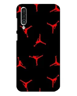 Чехол для Meizu 16xs с картинкой «Jordan Red Pattern»