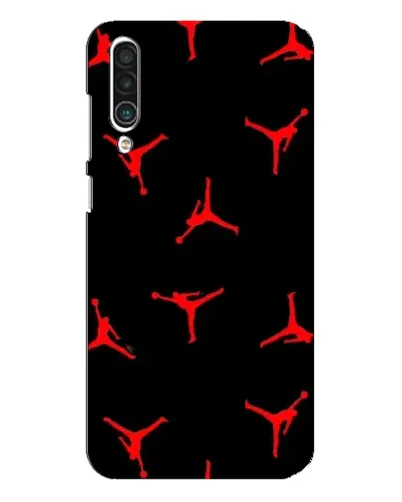 Чехол для Meizu 16xs с картинкой «Jordan Red Pattern»