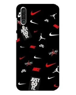 Чехол для Meizu 16xs с картинкой «Nike Mix Pattern»