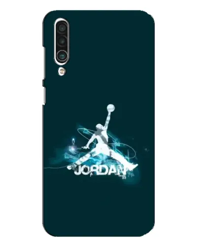 Чехол для Meizu 16xs с картинкой «Jordan Blue Fire»