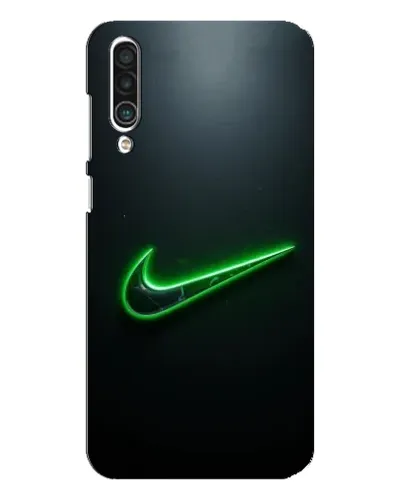 Чехол для Meizu 16xs с картинкой «Неоновый контур Nike»