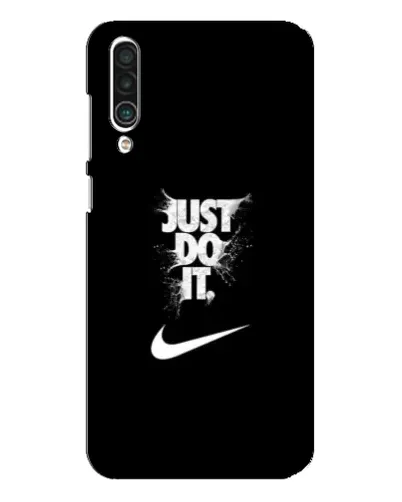 Чехол для Meizu 16xs с картинкой «Текстовый принт Nike»
