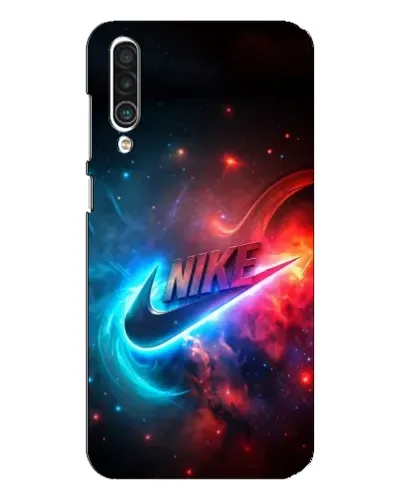 Чехол для Meizu 16xs с картинкой «Огненный логотип Nike»