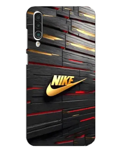 Чехол для Meizu 16xs с картинкой «Золотой Nike на металле»