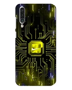 Чехол для Meizu 16xs с картинкой «Nike — золотая искра» Чехол для Meizu 16xs с картинкой «Nike — золотая искра»