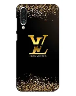 Чехол для Meizu 16xs с картинкой «LV — золотые искры»