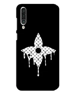 Чехол для Meizu 16xs с картинкой «Цветочная монограмма»