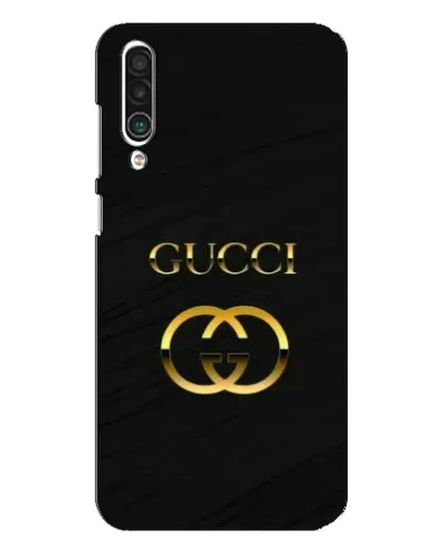 Чехол для Meizu 16xs с картинкой «Золотой логотип Gucci»