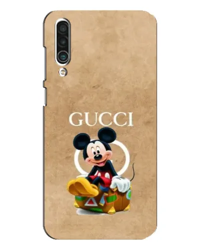 Чехол для Meizu 16xs с картинкой «Микки Маус Gucci — крафт»