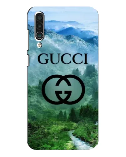 Чехол для Meizu 16xs с картинкой «Gucci — горный пейзаж»