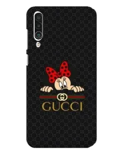 Чохол для Meizu 16xs з картинкою «Мінні Маус Gucci — чорний»