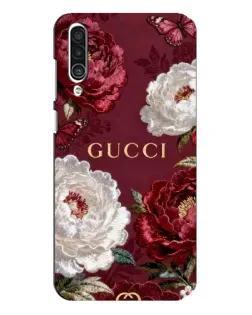 Чохол для Meizu 16xs з картинкою «Gucci — бордові троянди»