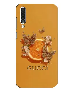 Чохол для Meizu 16xs з картинкою «Gucci — золоті метелики»