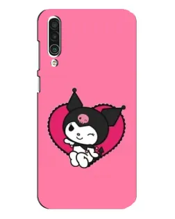 Чехол для Meizu 16xs с картинкой «Kuromi — любовь в сердце»