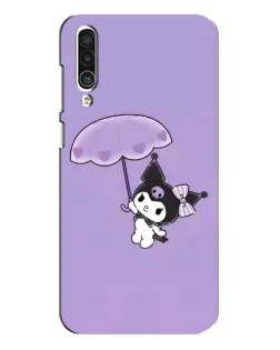 Чехол для Meizu 16xs с картинкой «Kuromi с зонтиком»