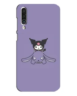 Чехол для Meizu 16xs с картинкой «Kuromi на лиловом фоне»
