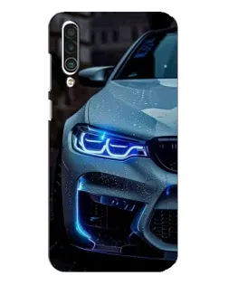 Чохол для Meizu 16xs з картинкою «Погляд BMW з синіми фарами»